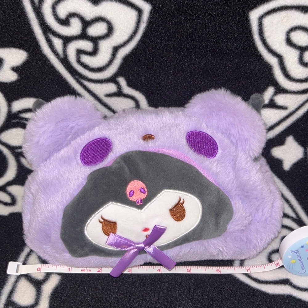 Kuromi Fuzzy Pouch